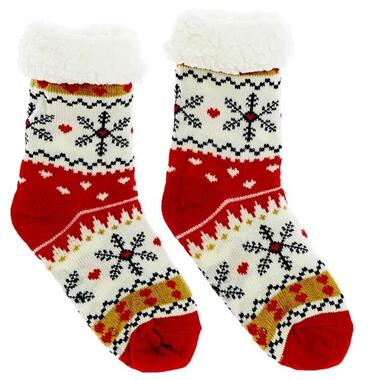 Unique Living Kerstsok Reindeer Dessin 4 Maat 39 41