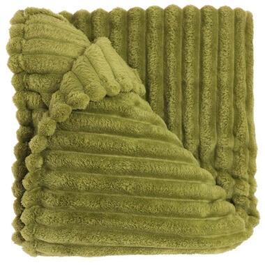 Unique Living - Plaid Lex Moss Green -150x200cm