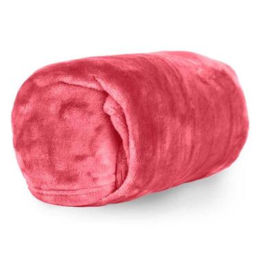 Unique Living - Plaid Enzo Sugar Pink -130x180cm