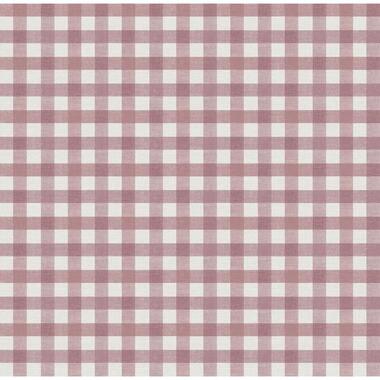 Sanders & Sanders behang ruitmotief bordeaux rood - 53 cm x 10 m