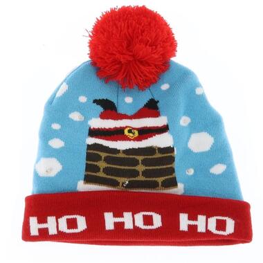 Unique Living - Kerstmuts Xmas With Lights 21x22cm Dessin 6