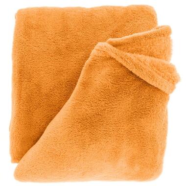 Unique Living - Plaid Justin Apricot -150x200cm