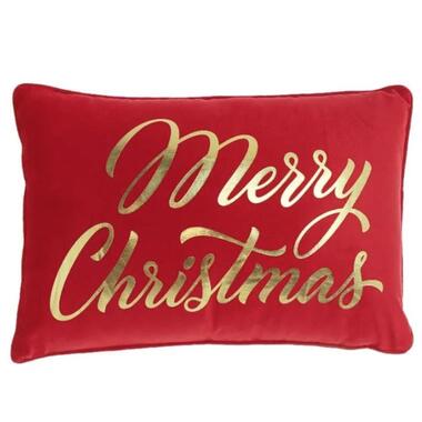 Unique Living - Sierkussen Merry Red - 40x60cm