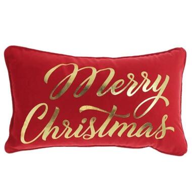 Unique Living - Sierkussen Merry Red - 30x50cm