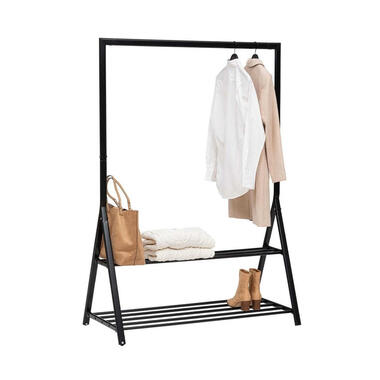 5Five Kledingrek - enkele stang - metaal - 121 x 56 x 167 cm