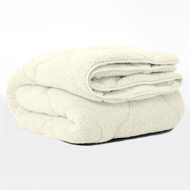 Dekbed zonder Overtrek Lazy Teddy 240x200 - Superzacht & Wasbaar - Beige
