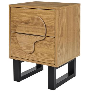 MISOU Nachtkastje Calypso - Bruin