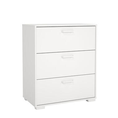 Hioshop Sofia ladekast 3 lades wit