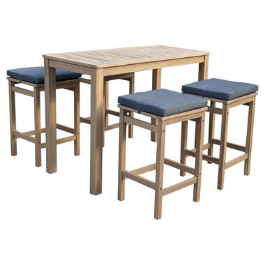 Happy Garden Tuinmeubilair ARUBA - Grijs - Acacia