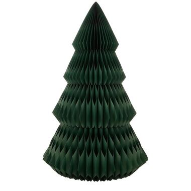 Mica Decorations Decoratie Kerstboom - H212 x Ø120 cm - Papier - Groen