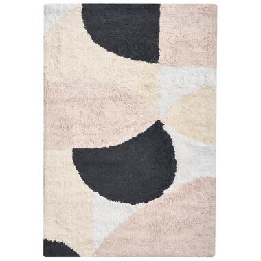 SANOLI - Badmat - Beige - 60 x 90 cm - Katoen