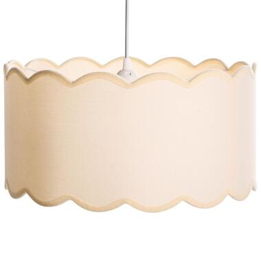 GAIREZI - Hanglamp - Wit/Lichtbeige - Stof