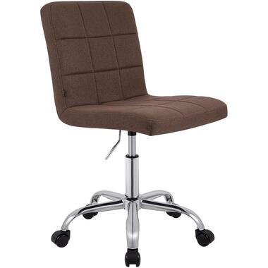 CLP Bureaustoel Darfield Stof - bruin