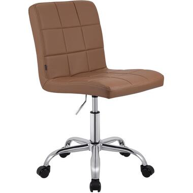 CLP Bureaustoel Darfield Kunstleer - licht bruin