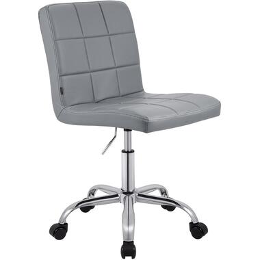 CLP Bureaustoel Darfield Kunstleer - grijs