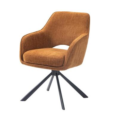 Nordic Home - Coleen armstoel - roestbruin