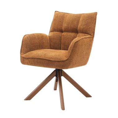 Nordic Home - Janna armstoel - roestbruin