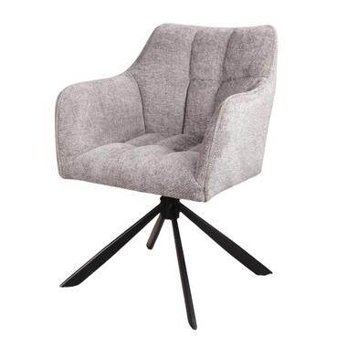 DS4U - Lucky armstoel terugdraai - grijs