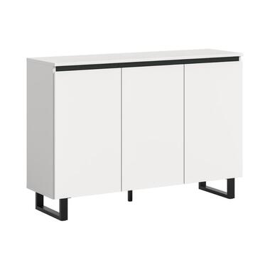 Hioshop Tomasa dressoir 3 deuren wit