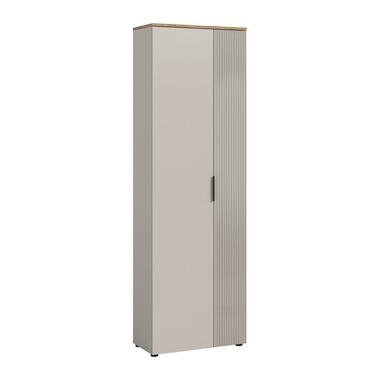 Hioshop Slide kledingkast 2 deuren kasjmier decor