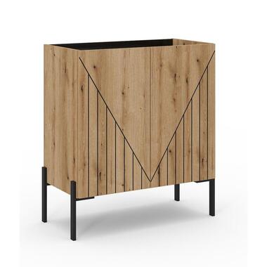 Hioshop Neo dressoir 2 deuren- eiken decor