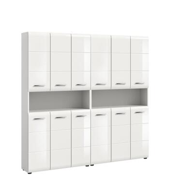 Hioshop Ice badkamer I54 wit hoogglans- wit