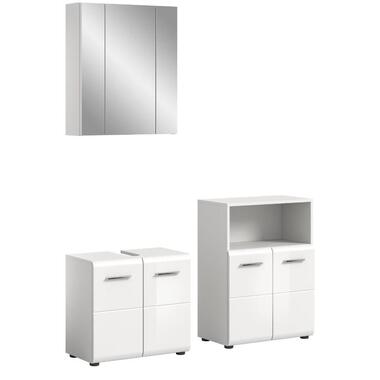 Hioshop Ice badkamer I66 wit hoogglans- wit