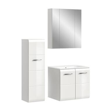 Hioshop Ice badkamer I69 wit hoogglans- wit