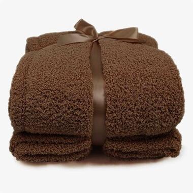 Unique Living - Plaid Jurre Taupe -150x200cm