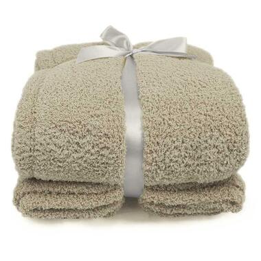 Unique Living - Plaid Jurre Dove White -150x200cm