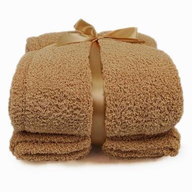 Unique Living - Plaid Jurre Latte -150x200cm