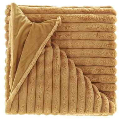 Unique Living - Plaid Peppe Latte -150x200cm