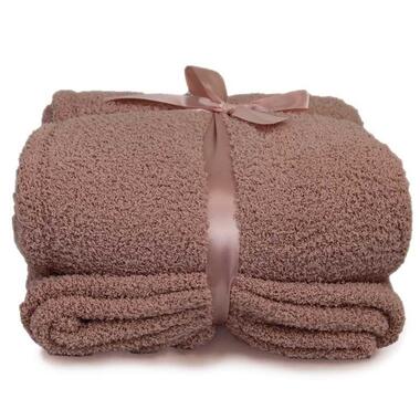 Unique Living - Plaid Jurre old Pink -150x200cm