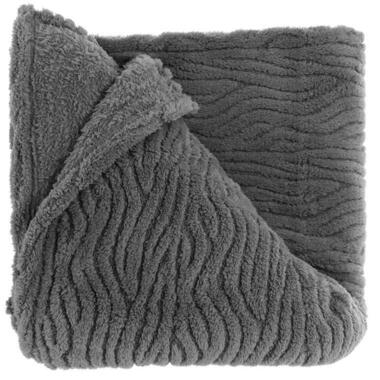 Unique Living - Plaid Clio Dark Grey -150x200cm