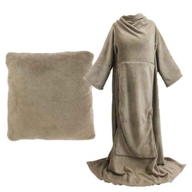 Unique Living - Plaid Snuggle Taupe -150x200cm