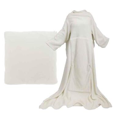 Unique Living - Plaid Snuggle Dove White -150x200cm