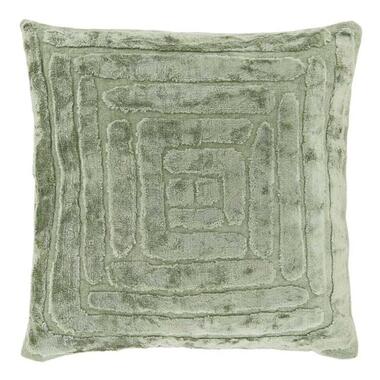 Unique Living - Sierkussen Vespa Tea Green -45x45cm