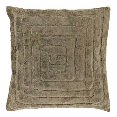 Unique Living - Sierkussen Vespa Taupe -45x45cm