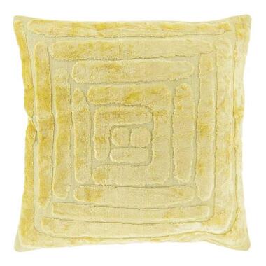 Unique Living - Sierkussen Vespa Lemon Yellow -45x45cm