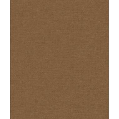Dutch Wallcoverings Vliesbehang Linen & Textures uni - goud - 10,05m x 53cm