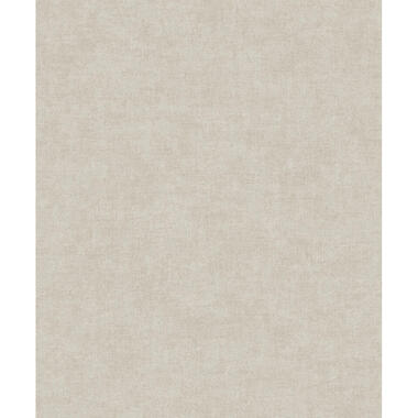 Dutch Wallcoverings Vliesbehang Linen & Textures uni - beige - 10,05m x 53cm