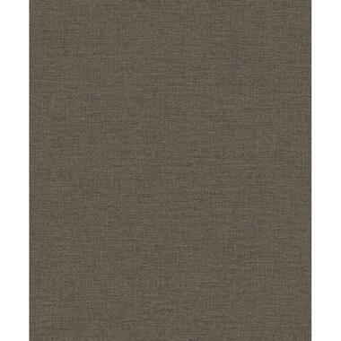 Dutch Wallcoverings Vliesbehang Linen & Textures uni - goud - 10,05m x 53cm