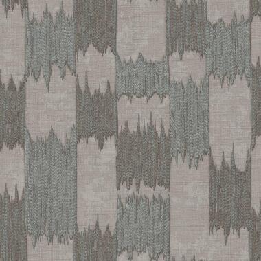 Dutch Wallcoverings Vliesbehang Renaissance textured loom - blauw - 10m x 53cm