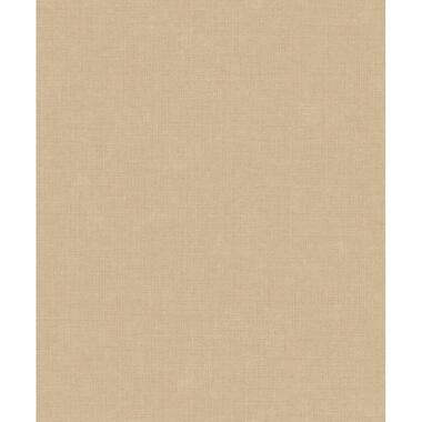 Dutch Wallcoverings Vliesbehang Arcadia uni solena - beige - 10,05m x 53cm