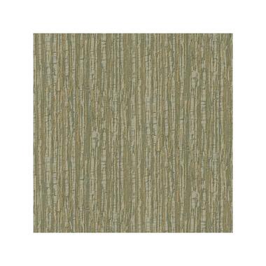 Dutch Wallcoverings Vliesbehang Embellish silk texture - groen - 10,05m x 53cm