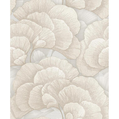 Dutch Wallcoverings Vliesbehang Renaissance blossom - grijs - 10,05m x 53cm