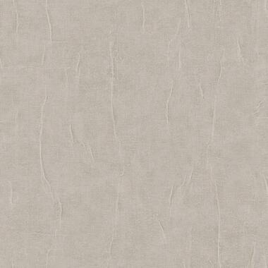 Dutch Wallcoverings Vliesbeh. Renaissance watermarked fabric - taupe - 10mx53cm