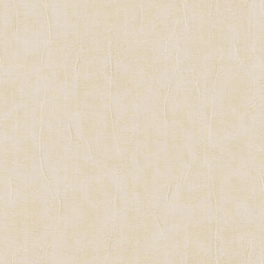 Dutch Wallcoverings Vliesbeh. Renaissance watermarked fabric - beige - 10mx53cm