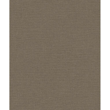 Dutch Wallcoverings Vliesbehang Linen & Textures uni - goud - 10,05m x 53cm