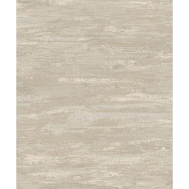 Dutch Wallcoverings Vliesbehang Arcadia kaleidoscoop textuur - grijs - 10mx53cm